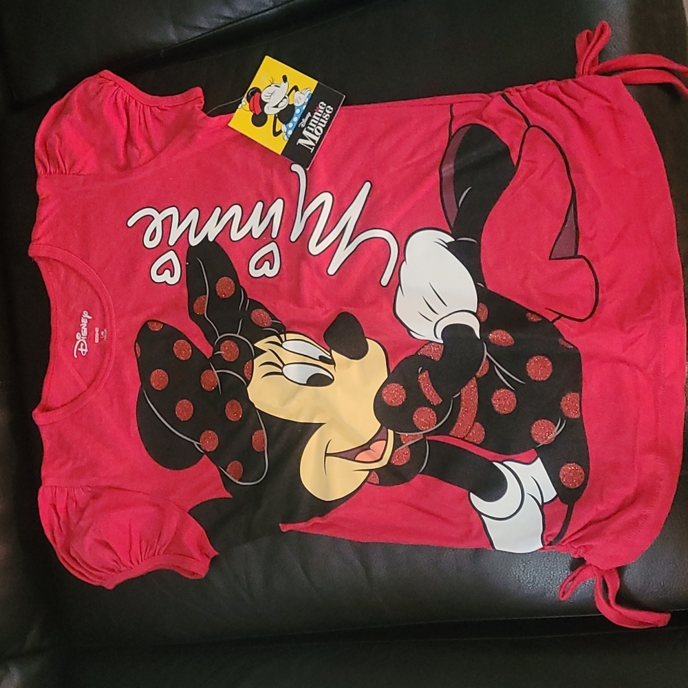 Disney Minnie Mouse Shirt size lg 10/12